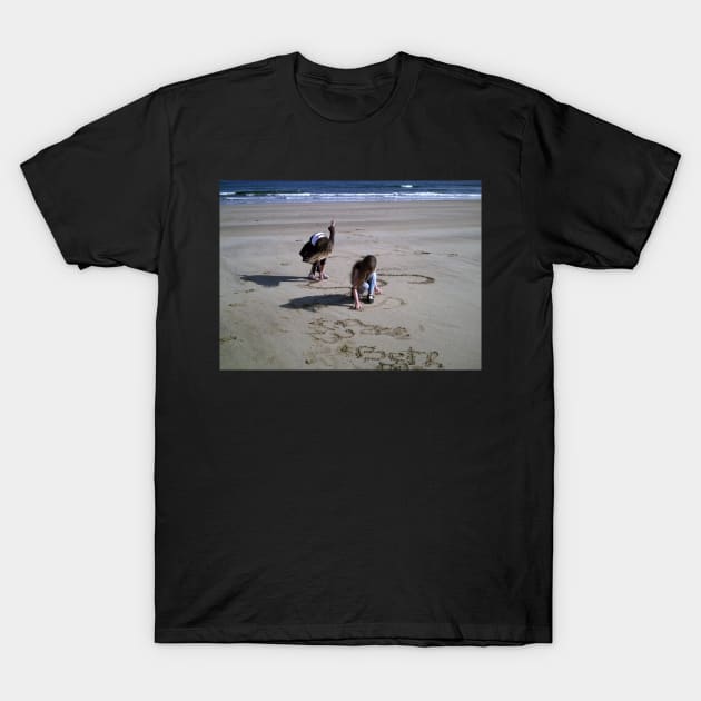 Seaside Smiles T-Shirt by Ladymoose